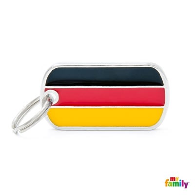 MY FAMILY FLAG GERMAN