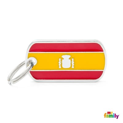 MY FAMILY FLAG SPAIN