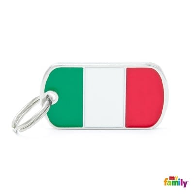 MY FAMILY FLAG ITALY