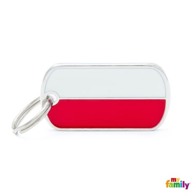 MY FAMILY FLAG POLAND (POLONIA)