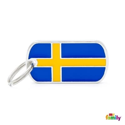 MY FAMILY FLAG SWEDEN (SUECIA)1