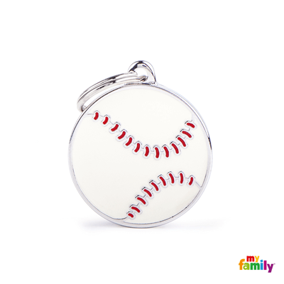 MY FAMILY CHARMS ROUND BASEBALL - MEDIUM