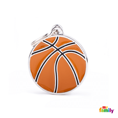 MY FAMILY CHARMS ROUND BASKET - MEDIUM