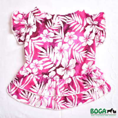BOGA VESTIDO HAWAII FLORES
