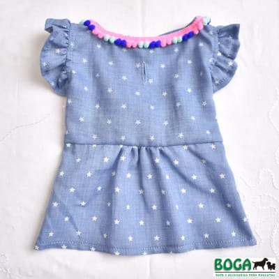 BOGA VESTIDO JEAN  STAR