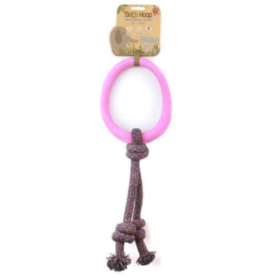 BECO HOOP ON A ROPE PINK - LARGE