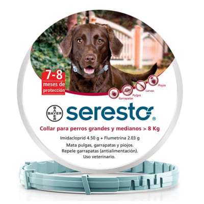 SERESTO COLLAR PARA PERRO LARGE DOG +8KG A MÁS