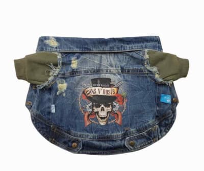 AZUL CASACA GUNS ROSES CALABERA-3XL