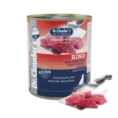 DR. CLAUDER'S PERRO ADULTO RIND/RES 800GR1