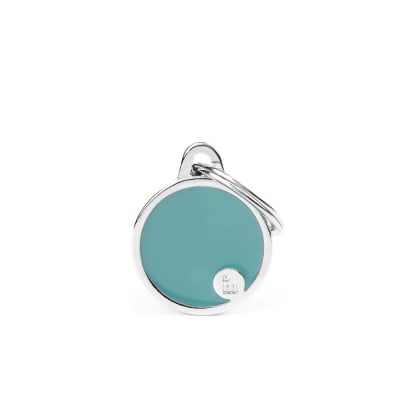 MY FAMILY HANDMADE SMALL LIGHT BLUE CIRCLE1