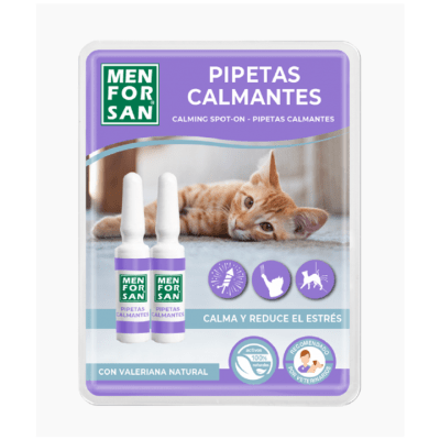 MENFORSAN - PIPETAS CALMANTES PARA GATO (2 UNIDADES)