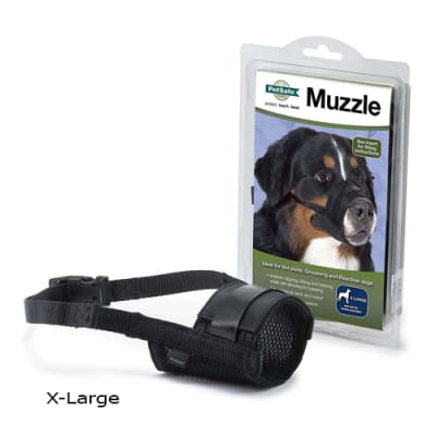 PET SAFE MUZZLE BOZAL NEGRO- X-LARGE