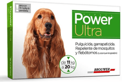 PIPETA POWER ULTRA PARA PERRO DE 11 A 20KG (1UNI)