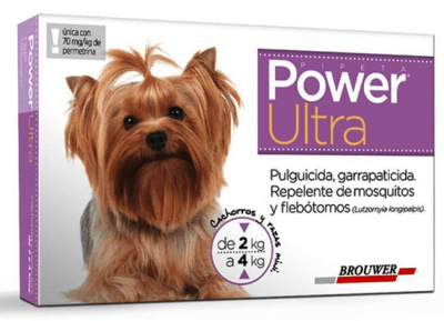 PIPETA POWER ULTRA PARA PERRO DE 2 A 4KG (1UNI)