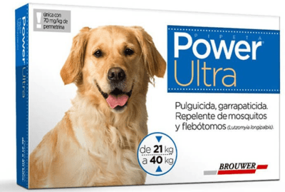PIPETA POWER ULTRA PARA PERRO DE 21 A 40KG (1UNI)