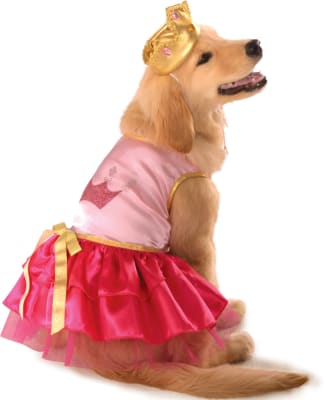 DISFRAZ PET COSTUME PRINCESA ROSA