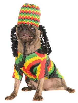 DISFRAZ PET COSTUME DE RASTA