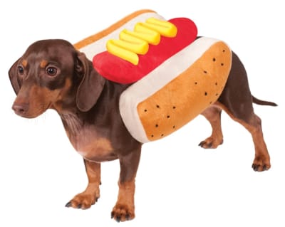 DISFRAZ DE HOT DOG PET COSTUME1