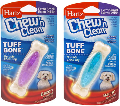 HARTZ CHEW N CLEAN BONE TOY XS