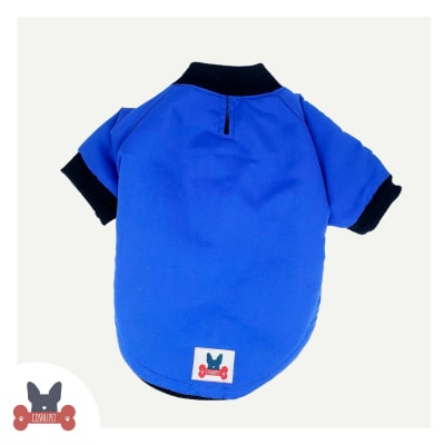 COSHUPET CASACA AVIADOR AZUL- (TALLA 0)