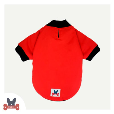 COSHUPET CASACA AVIADOR ROJO-TALLA 0