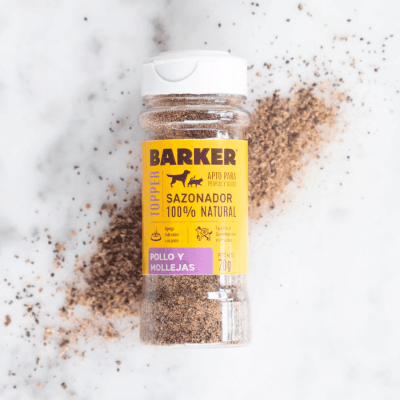 BARKER SAZONADOR POLLO Y MOLLEJAS (70 GR) PERRO Y GATO1