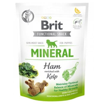 BRIT CARE DOG FUNCTIONAL SNACK MINERAL HAM FOR PUPPIES (150GR)