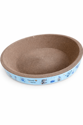 RASCADOR DE CARTON REDONDO PARA GATOS