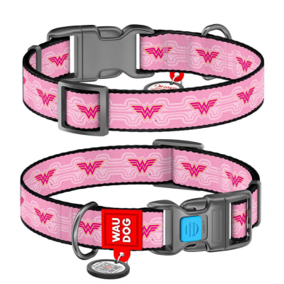 WAUDOG COLLAR NYLON WONDER WOOMAN1 HEBILLA FASTEX DE PLASTICO PERRO