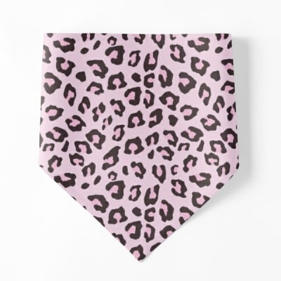 GLAMPET BANDANA LEOPARDO PINK1