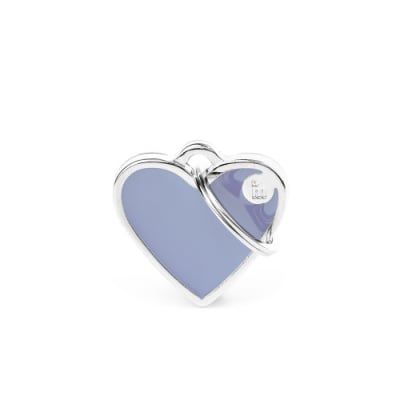 MY FAMILY HANDMADE LILAC HEART SMALL