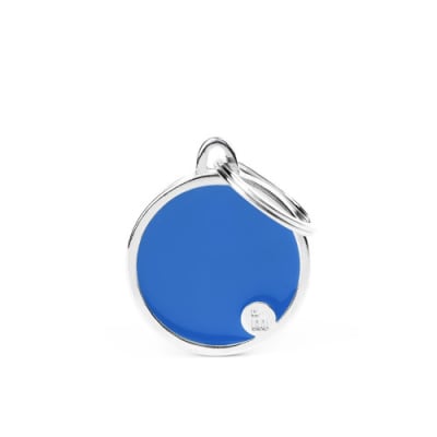 MY FAMILY HANDMADE BIG BLUE CIRCLE SMALL