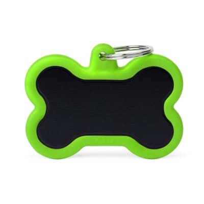 MY FAMILY HUSHTAG HUESO XL ALUMINIO NEGRO GOMA VERDE