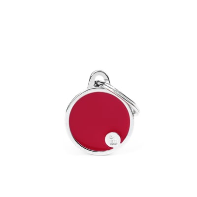 MY FAMILY HANDMADE SMALL RED CIRCLE