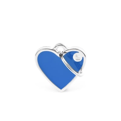 MY FAMILY HANDMADE BLUE HEART SMALL