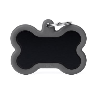 MY FAMILY HUSHTAG HUESO XL ALUMINIO NEGRO GOMA GRIS