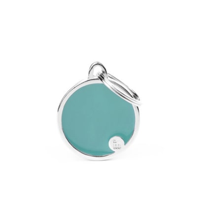 MY FAMILY HANDMADE BIG LIGHT BLUE CIRCLE1