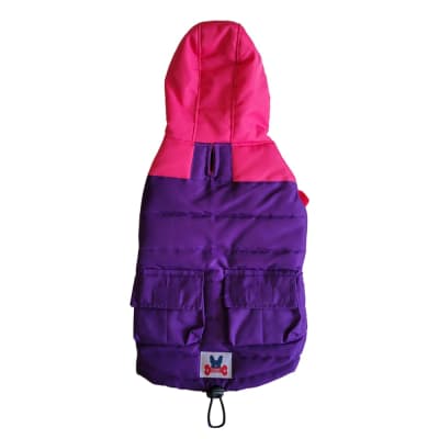 COSHUPET CASACA XPLOR MORADO CON FUCSIA-TALLA 4