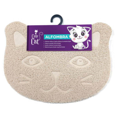 CUTE CAT ALFOMBRA - CARA DE GATO