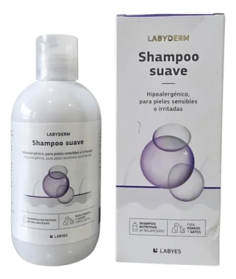 LABYDERM SHAMPOO SUAVE PARA PERRO Y GATOS 	220ML1