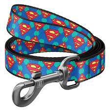 WAUDOG CORREA NYLON DISEÑO SUPERMAN LOGO )M)
