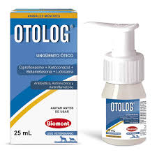 OTOLOG - UNGUENTO OTICO PARA PERRO Y GATOS