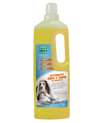 MENFORSAN DETERGENTE PARA ROPA Y CAMA DE LAS MASCOTAS 1L1
