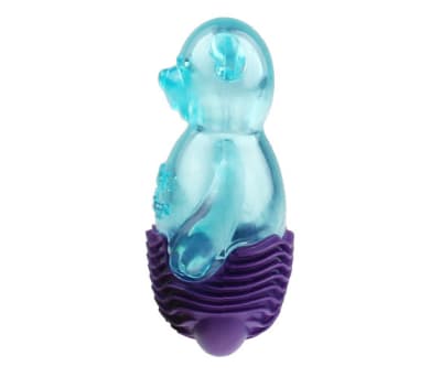 GIGWI SUPPA PUPPA BEAR- BLUE/PURPLE