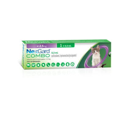 NEXGARD COMBO PIPETA PARA GATO HASTA LOS 2,5 KG