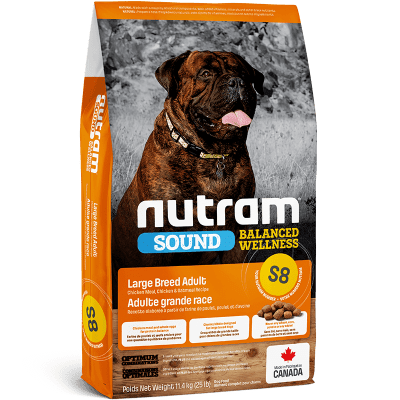 NUTRAM S8 LARGE BREED ADULTO DOG 11.4 KG