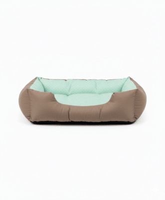 MONCHÉRI CAMA VERDE CON PUNTOS- TALLA SMALL