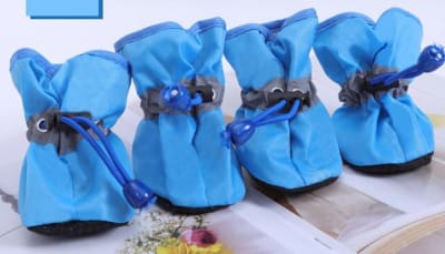 BOTAS ANTIDESLIZANTES SEMI-IMPERMEABLES - AZUL