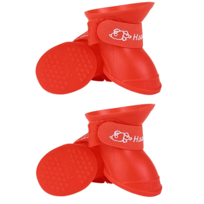BOTAS DE SILICONA - ROJO
