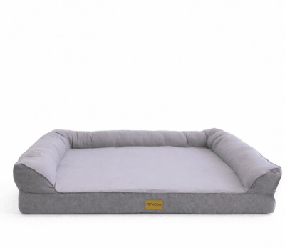 CAMA SOFA ORTOPEDICO PARA MASCOTAS (TALLA L PLOMO)1